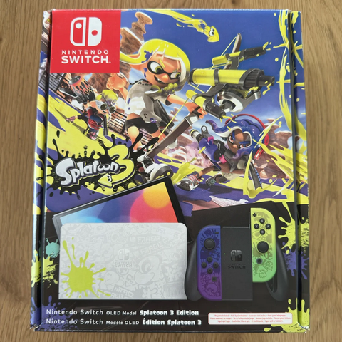 Nintendo Switch OLED Splatoon 3 Edition – Selges Raskt!