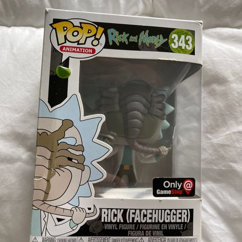 Rick&Morty POP Figur (Uåpnet)