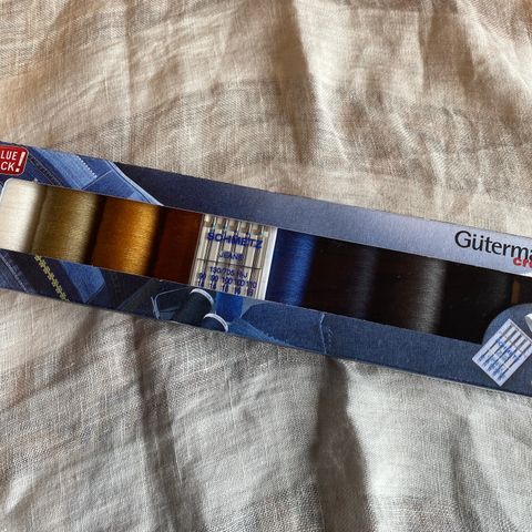 Gutermann denim trådpakke