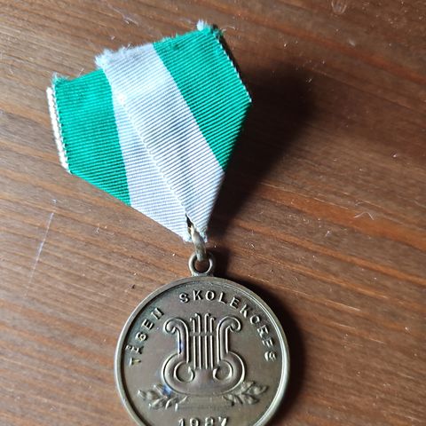 Tåsen Skolekorps 1927 Medalje Jubileumsstevne 1972