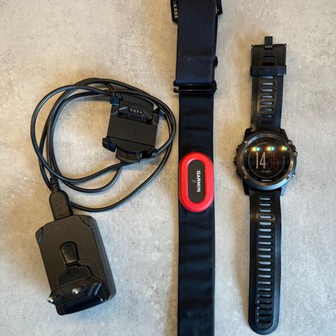 Garmin Fenix 3 M/Pulsbelte