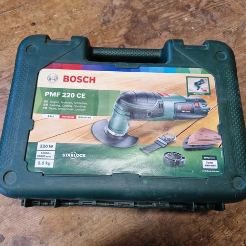 Bosch PMF 220 CE multikutter