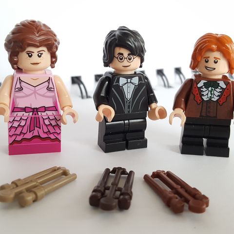 Ny LEGO minifigurer: Harry Potter, Hermione, Ron fra Galtvorts Klokketårn