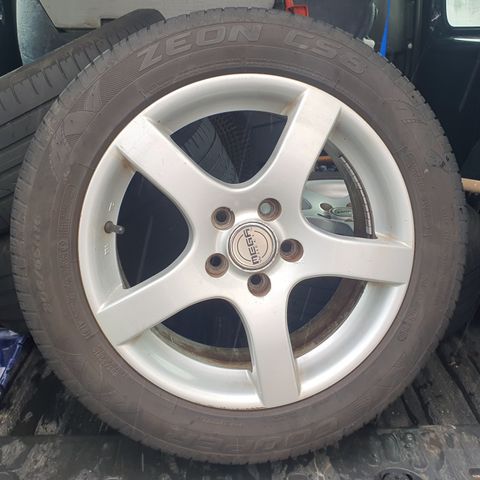 Felg i lett aluminium 205/55R16