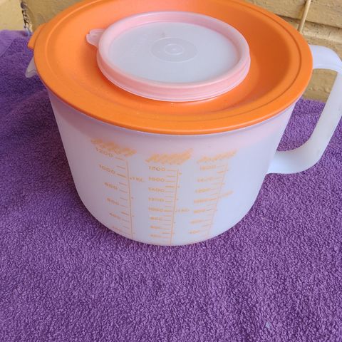 Tupperware mål og mix