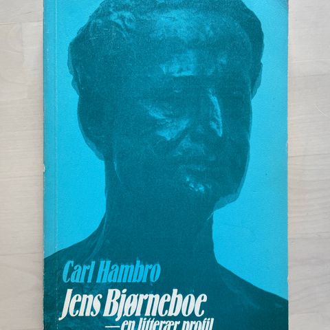 Carl Hambro «Jens Bjørneboe - en litterær profil»