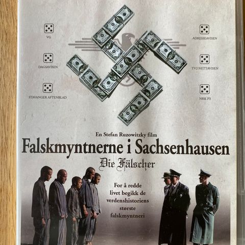 FALSKMYNTNERNE I SACHSENHAUSEN PÅ DVD