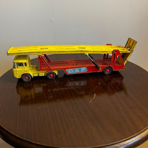 Vintage matchbox biltransporter (1969)