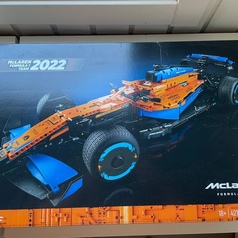 UÅPNET - McLaren F1 Team 2022 Lego Technic - 42141