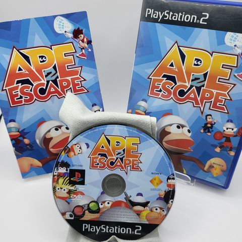 PS2 - APE ESCAPE 2 - CIB/Komplett. Se bilder!