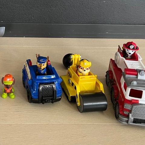 Paw Patrol figurer