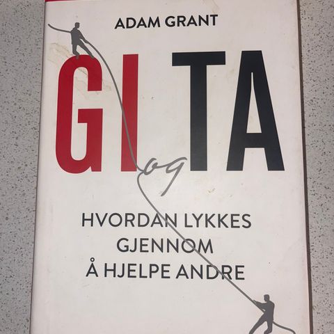 « Gi og ta » - Forfatter Adam Grant