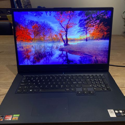 Lenovo Legion 5 17ACH6H R7 RTX3070 17,3" BÆRBAR GAMING LAPTOP