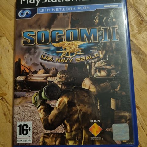 (Kan fås gratis) PS2 Socom 2 U.S. Navy Seals