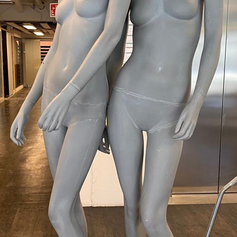 3 utstillingsdukker / mannequin