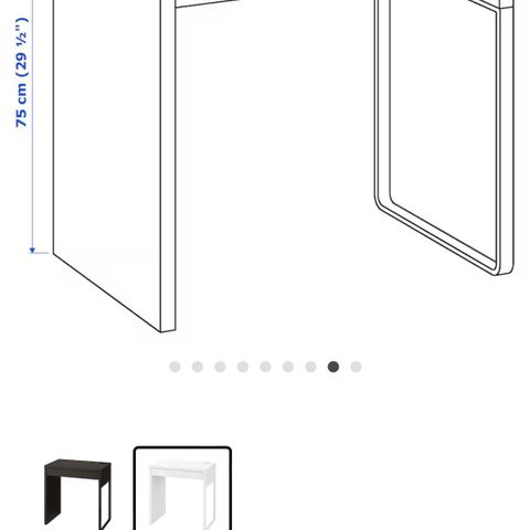 Ikea Micke skrivebord