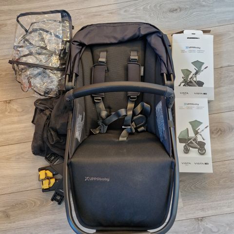 Søskensete Uppababy vista v2