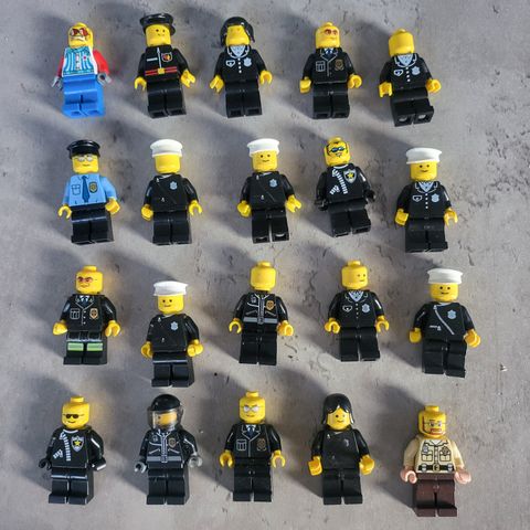 Lego Figurer Politi / Sheriff