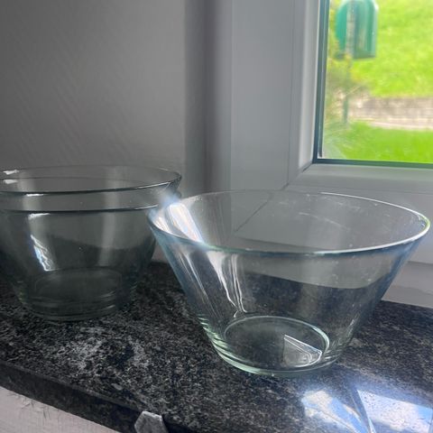 Klare glass boller - IKEA