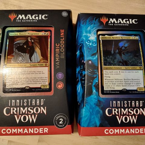 Magic the Gathering - Commander - Crimson Vow Decks