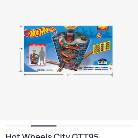 Hot Wheels mega garage