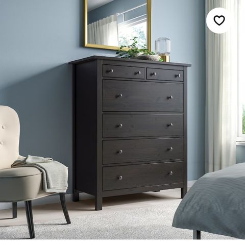 Ikea Hemnes 6 skuffer