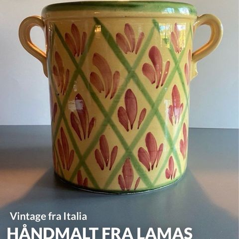 Lamas vintage krukke made in Italy