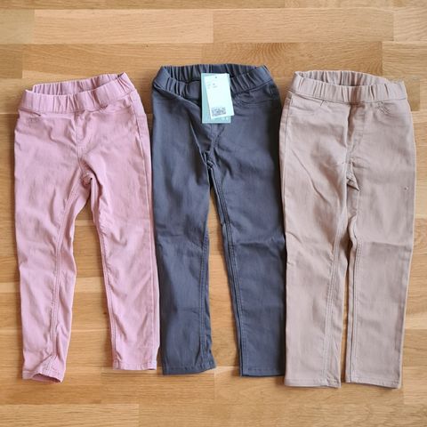 H&M 3-Pack Jeggings Str 98