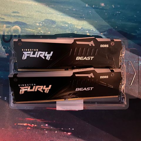 Kingston FURY Beast RGB DDR5 6000MHz 32GB