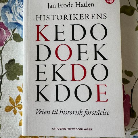 Historikerens kode - Jan Frode Hatlen