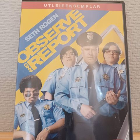 Observe and Report - Komedie / Krim / Drama (DVD) –  3 filmer for 2