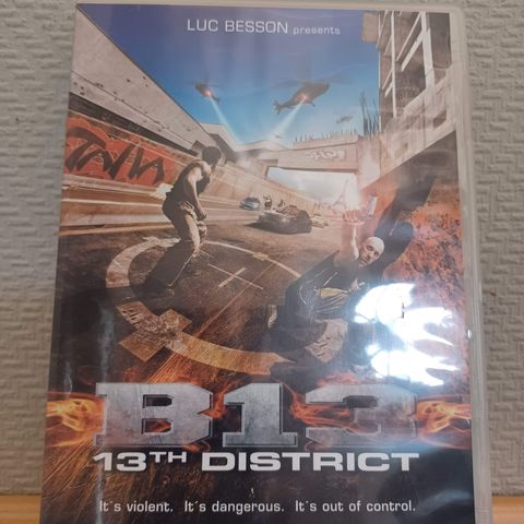 13th District - Action / Thriller / Science fiction (DVD) –  3 filmer for 2