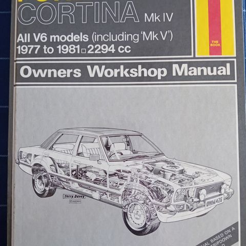 Ford Cortina Mk IV (&Mk V) (Taunus) 2.3 V6. Haynes Workshop Manual.