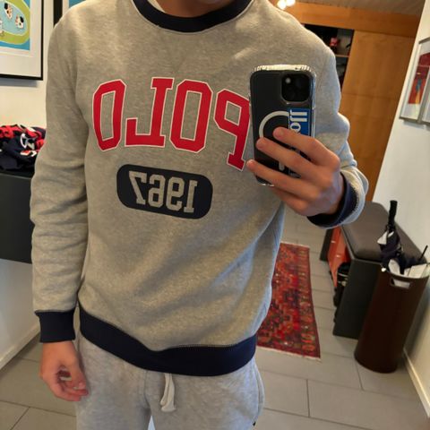 Polo crewneck genser