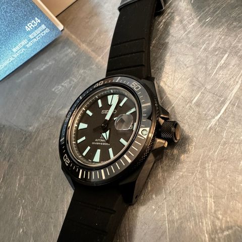 NY SEIKO PROSPEX BLACK NIGHT VISION - SRPH97K1