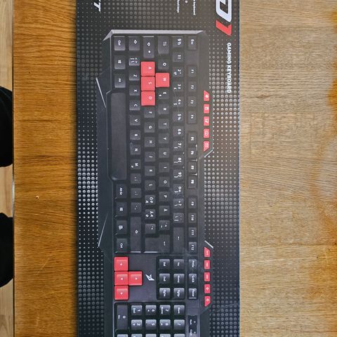 Nytt gamingtastatur selges