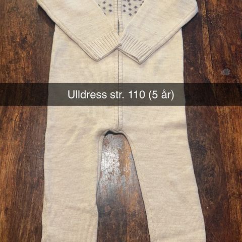 Ulldress (ny) nameit str. 110 (5 år)