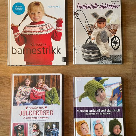 Bokpakke: Strikkebøker