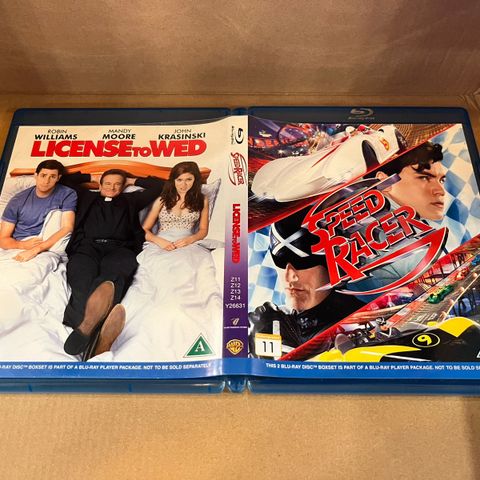 Speed Racer + License to Wed 2-Disc Blu-ray