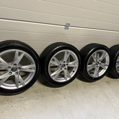 Orginale Audi R17 5x112 sommerfelger