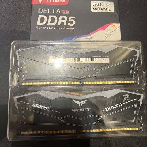 Teamgroup T Force RGB DDR5 ram 2x16gb(32gb) 6000mhz