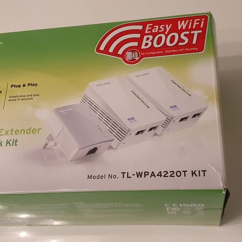 TP-Link TL-WPA4220T KIT AV500 2-Port Wifi extender