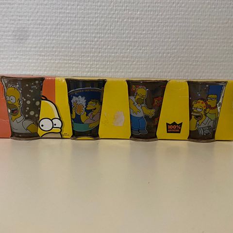 The simpsons shotglass