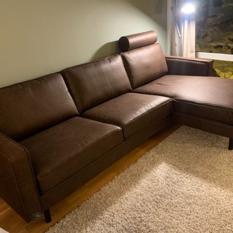 Weston 3-seter XL sofa med sjeselong