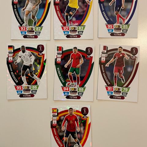 Panini World Cup 2022 Titan fotballkort