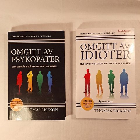 Omgitt av idioter – Omgitt av psykopater – Thomas Erikson