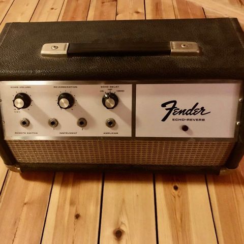 Fender Echo Reverb vurderes solgt