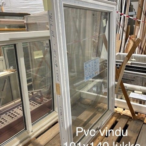 Pvc vindu 101x149