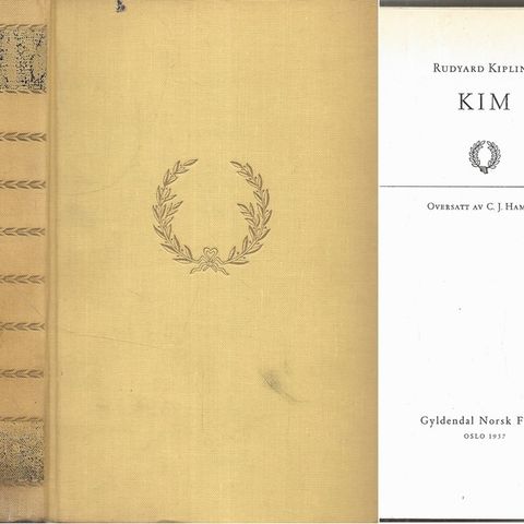 Rudyard Kipling: KIM - Gyldendal - 1957