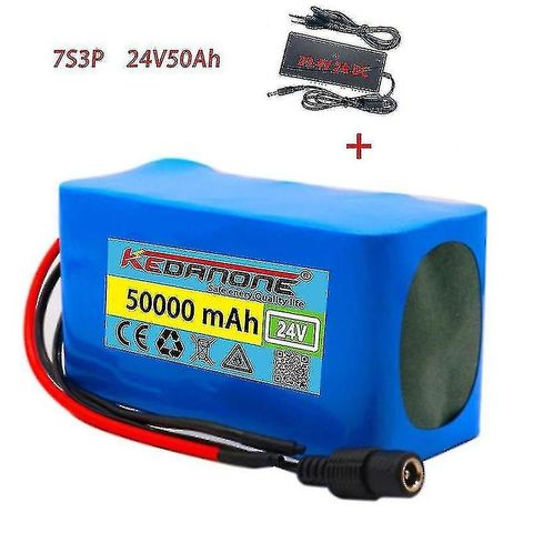 24v 50ah 18650 Li-ion batteripakke 29.4v 50000mah / litium